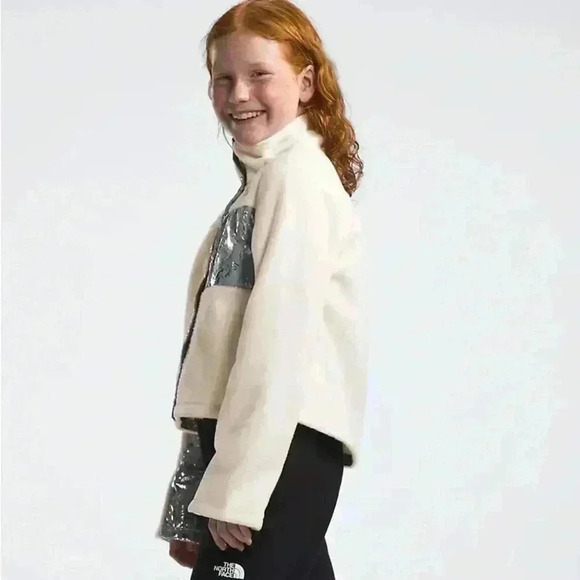 The North Face Girls’ Fleece Mashup Jacket, Large (Size 12) - Picture 13 of 14